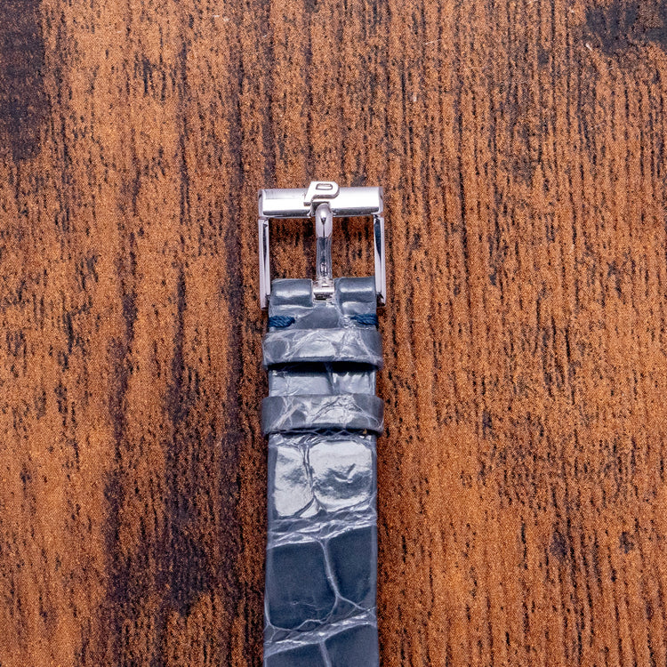 1970s Piaget Black Tie Black Tigers Eye White Gold 9562