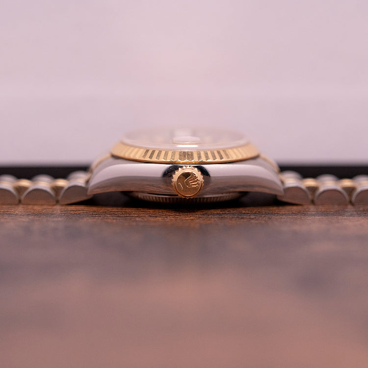 1995 Rolex Lady-Datejust 26mm Steel & Gold 69173 Box & Papers