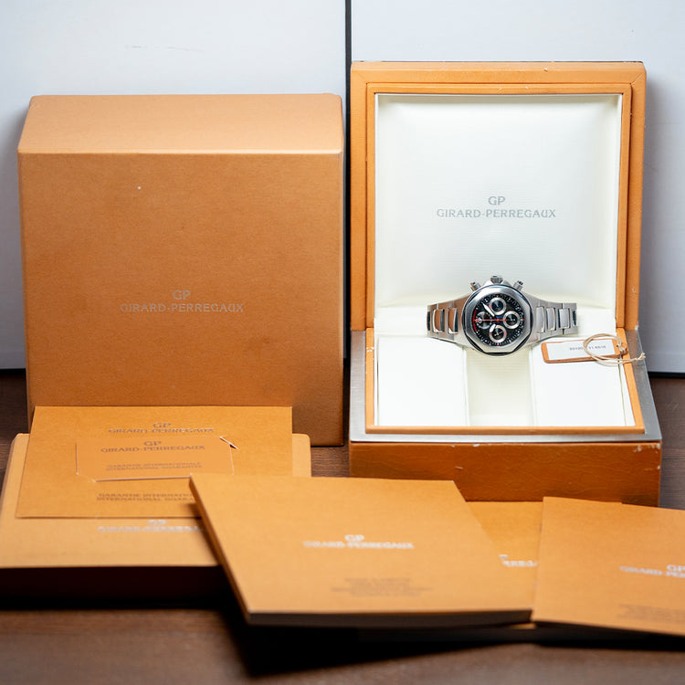 2000s Girard Perregaux Laureato EVO3 Chronograph 44mm 80180