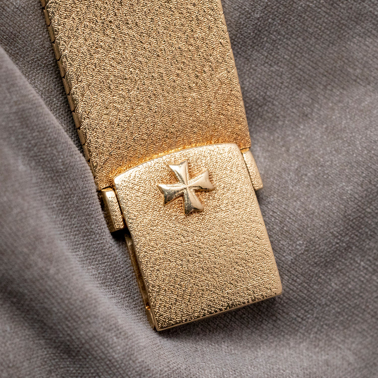 1970 Vacheron Constantin Les Historiques Automatic Yellow Gold Textured 7391