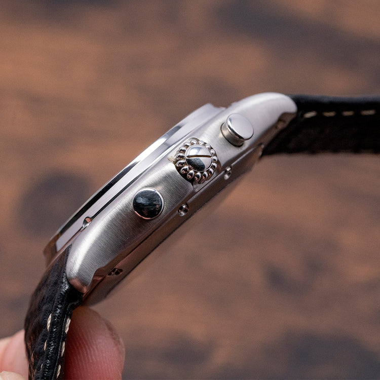 Near NOS 1996 Ebel Le Modulor Chronograph Black 9137241