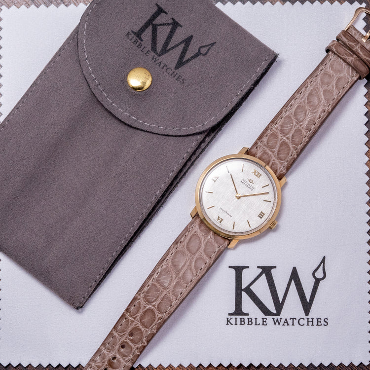 1960s Movado 'Gentleman' 18ct Gold Micro-Rotor Cal. 230 34mm