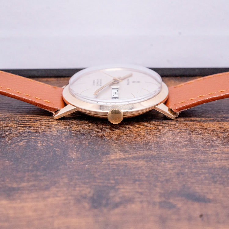 1975 Mappin 9ct Gold Day/Date Automatic ETA 2789 34mm