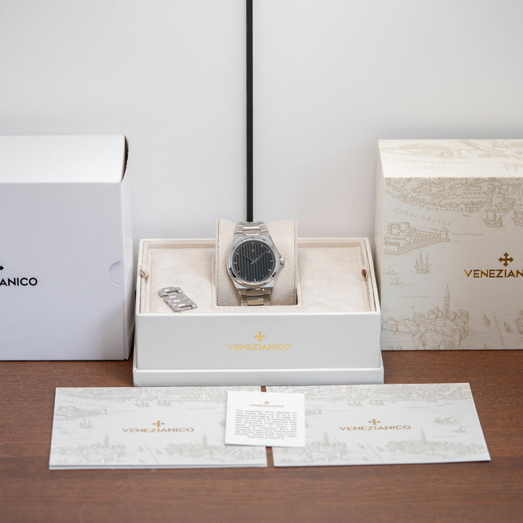 2026 Venezianico Arsenale 40mm Automatic Black/Grey Dial