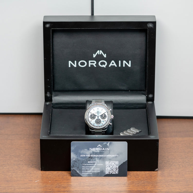 2023 Norqain Freedom 60 Chronograph 40mm Sky Blue