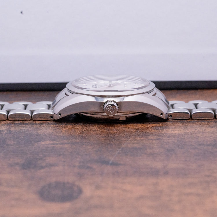 2013 Grand Seiko Mechanical 37mm Silver Dial SBGR051J