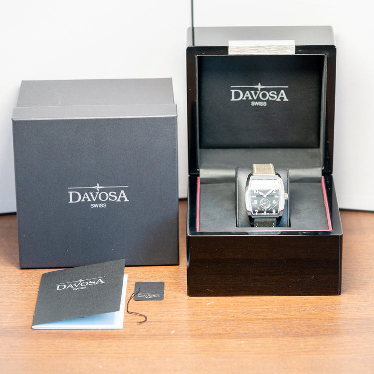 2022 Davosa Evo 1908 Automatic Black 36x49mm 161.575.56