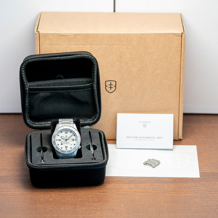 2024 Elliot Brown Holton Auto GMT Whiteout Frosted Steel