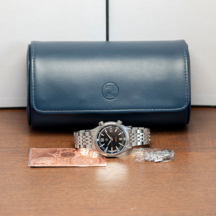 2025 Zelos Helmsman SS 'Midnight' Limited Auto 40mm