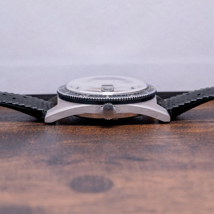 1970s Swiss Emperor Smoke Dial Automatic 38mm Skin Diver