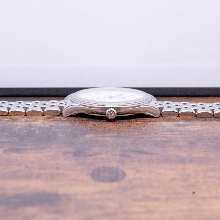 2024 Longines Flagship White 38.5mm Automatic L4.974.4