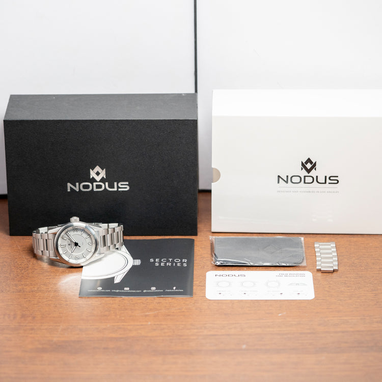 2023 Nodus Sector Sport Frosty Silver Dial 38mm Automatic