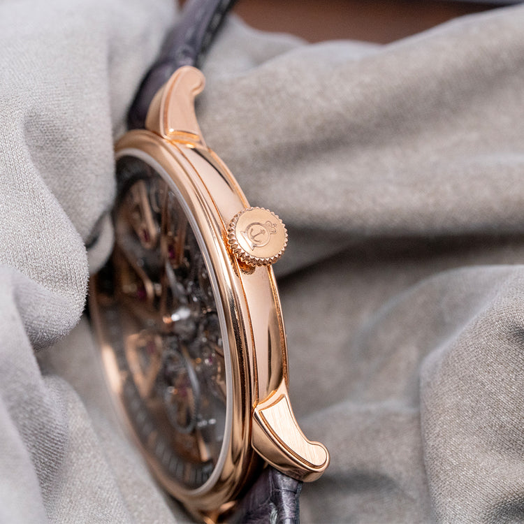 2024 Arnold & Son Nebula 41.5 18ct Red Gold Limited Edition