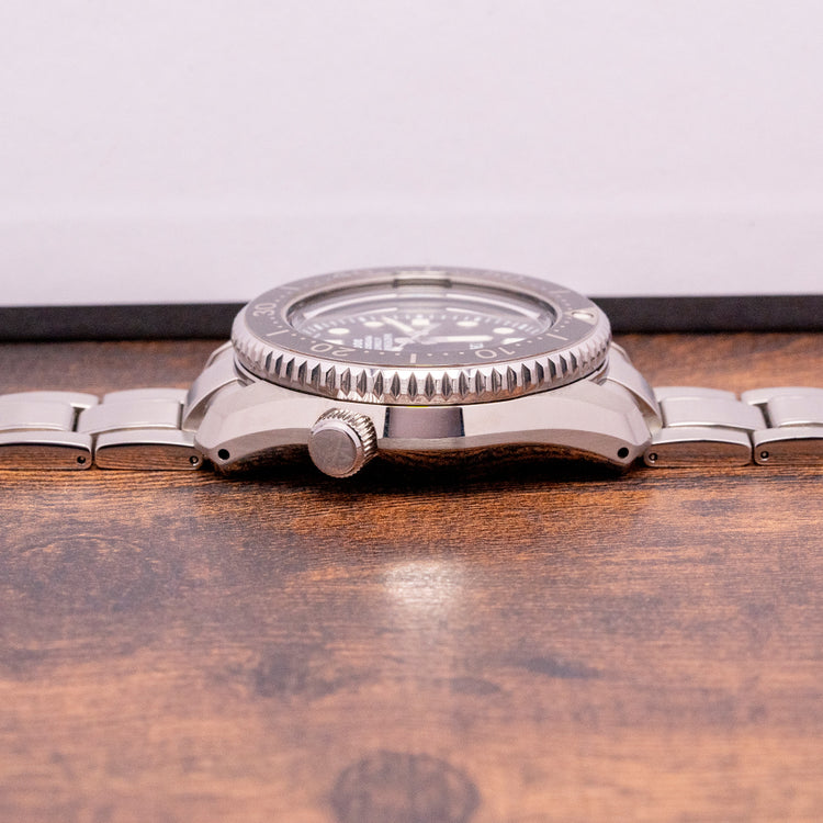 2018 Seiko Marinemaster 300 Black Diver Automatic SBDX017