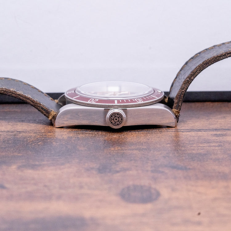 2018 Tudor Heritage Black Bay ETA Red 41mm on Strap 79220R