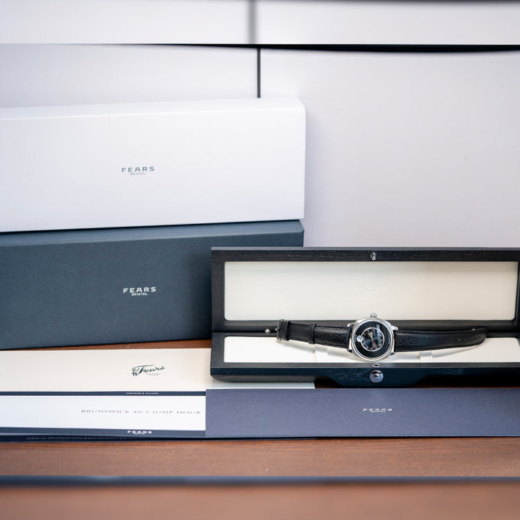 2025 Fears Brunswick 40.5 Jump Hour Raven Black Automatic