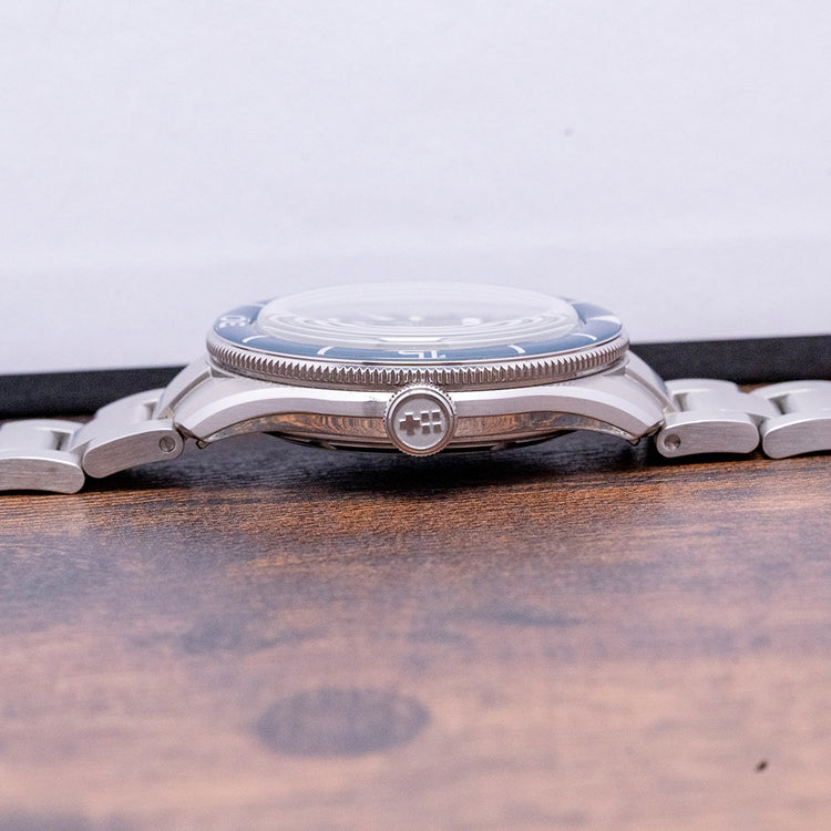 2024 Christopher Ward C65 Aquitaine Blue Automatic