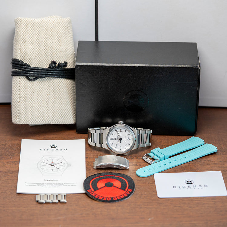 2021 Direnzo DRZ 04 Mondial White Automatic 40mm