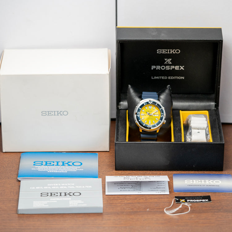 2021 Seiko Prospex Tuna “Blue Butterfly Fish” SRPD15K1 47.5mm