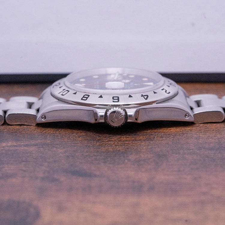 1989 Rolex Explorer II Black Tritium Dial 40mm 16570