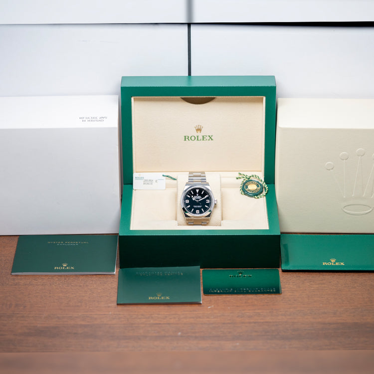 2018 Rolex Datejust Black 36mm Jubilee Roulette Date 116234