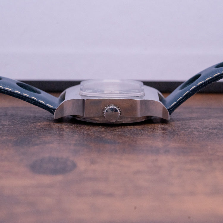 1970s Near New Old Stock Doxa Automatic Blue Dial