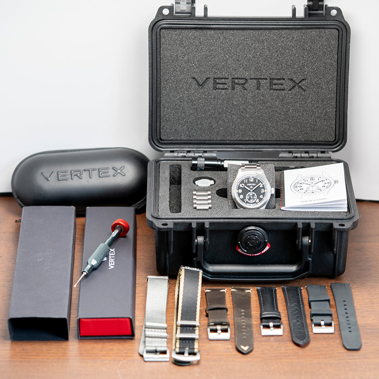 2024 Vertex M100A Automatic 40mm on Bracelet + Straps