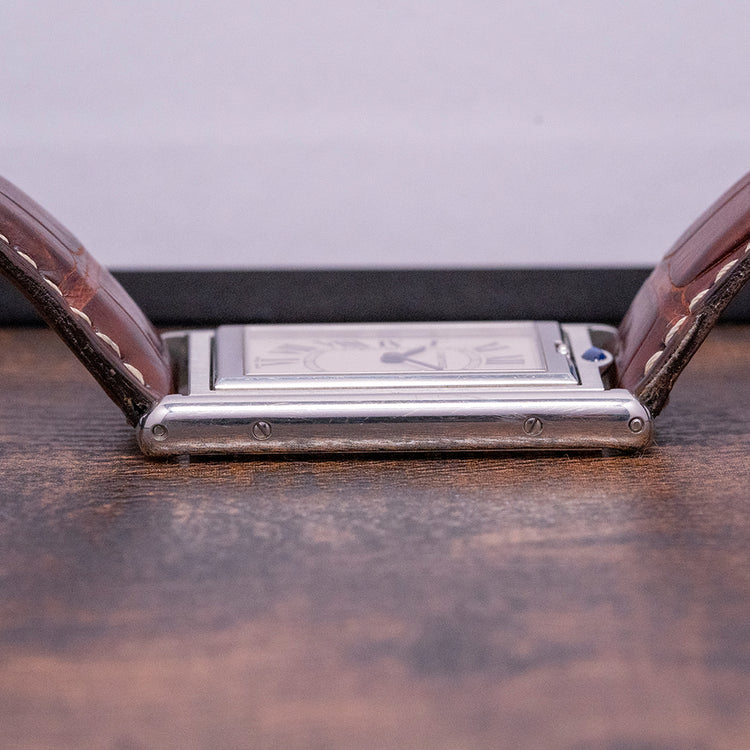 2001 Cartier Tank Basculante Mechanical 2390 25.5mm