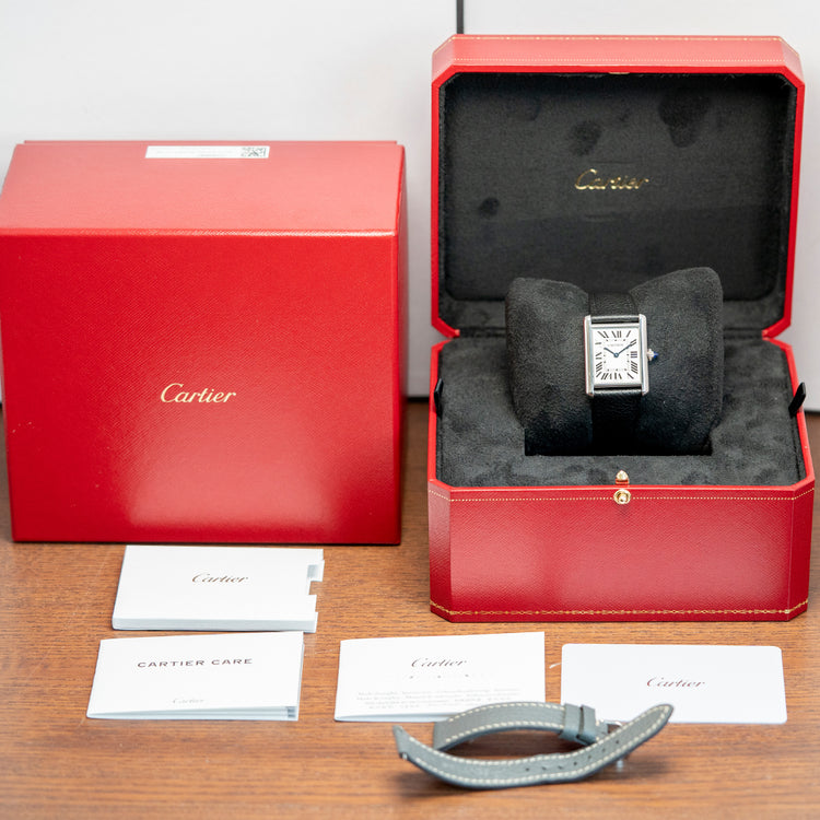 2024 Cartier Tank Must 'Large Model' Quartz 25.5x33.5mm