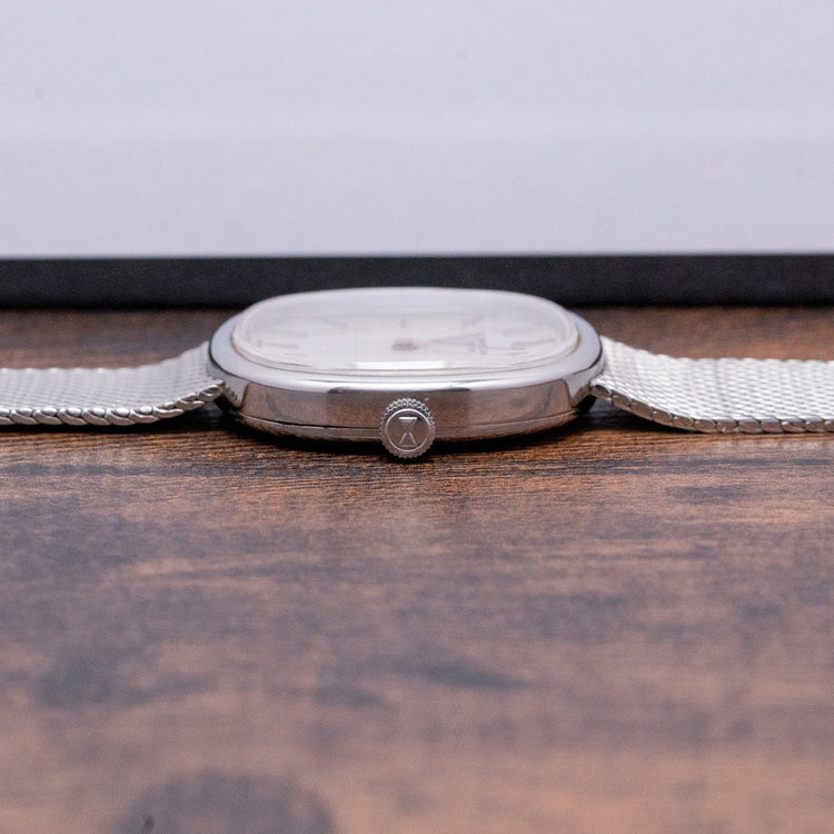 1960s Favre-Leuba Geneve Manual "Ellipse" on Bracelet