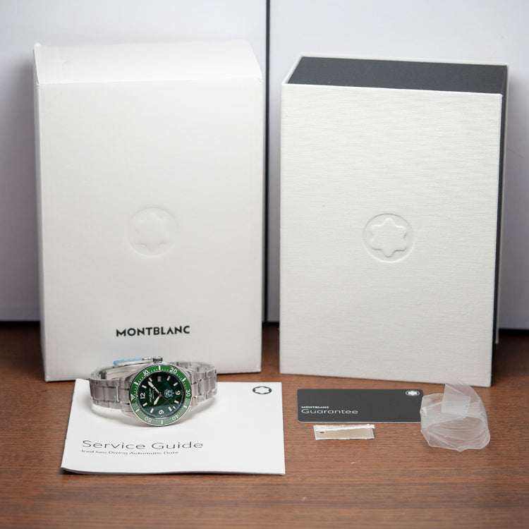 2025 Montblanc Iced Sea Automatic Green 41mm 129373