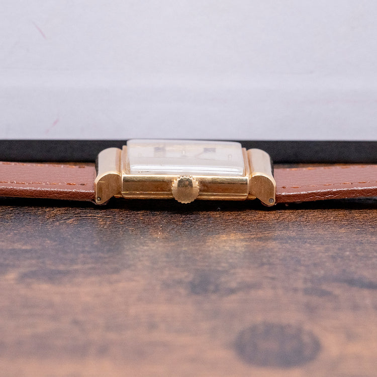 1940 Patek Philippe 18ct Gold Hooded Lugs Cal. 9"90 1438