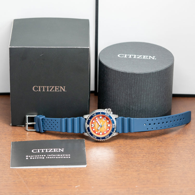 2023 Citizen Promaster Diver 200m Orange Dial 44mm