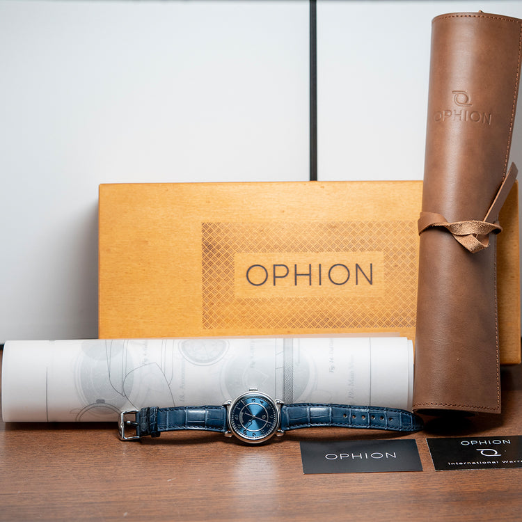 2021 Ophion 786 Vélos Blue Radial Dial 39mm