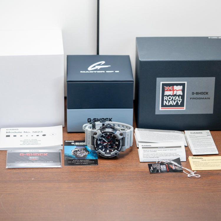 2021 Casio G-Shock Frogman Royal Navy Limited GWF-A1000RN-8AER