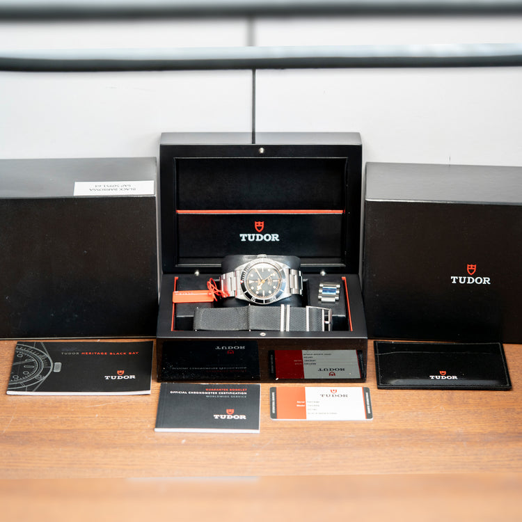 2016 Tudor Black Bay Black 41mm ETA 'Smiley' 79220N