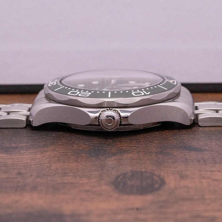 2023 Omega Seamaster 300M Green Bracelet 210.30.42.20.01.001
