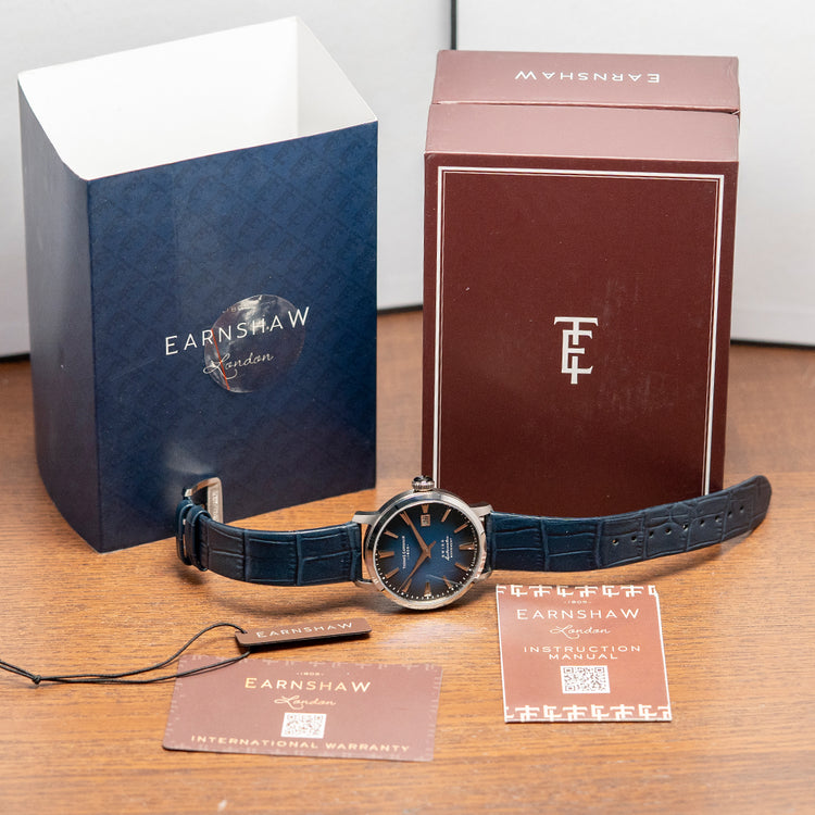2024 Thomas Earnshaw Echelon Fumèe Blue Limited 40.5mm