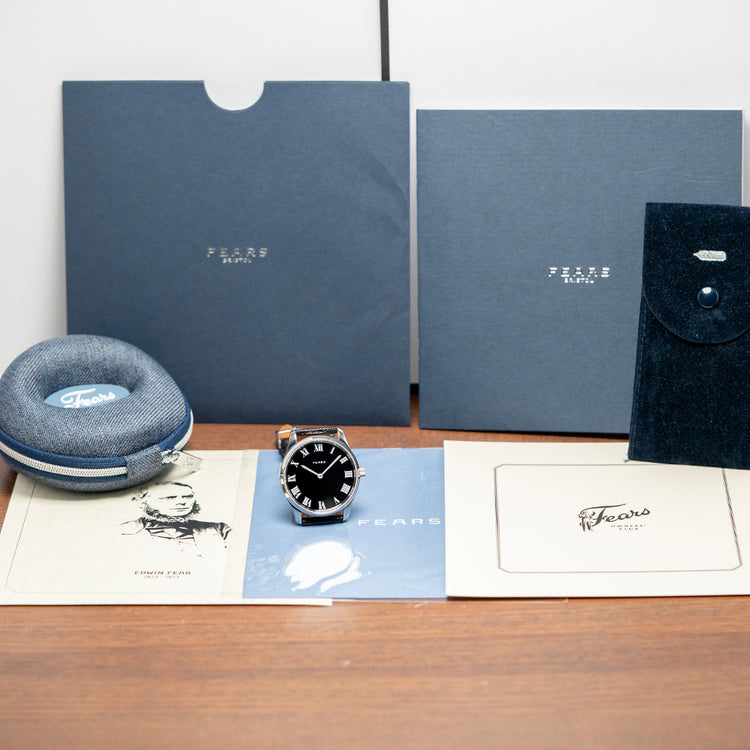 2023 Fears Redcliff 'Edwin Edition' Black Dial Limited Editon 38mm