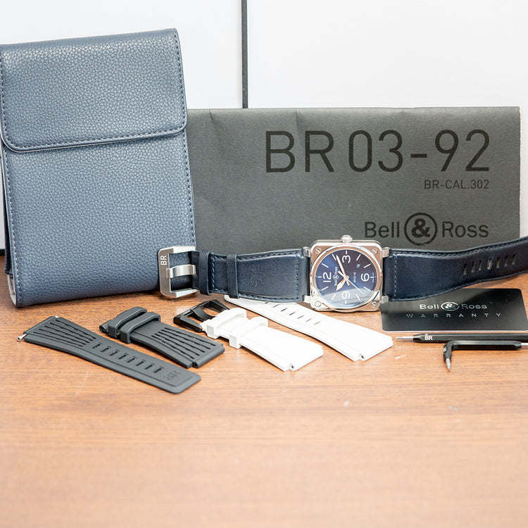 2019 Bell & Ross BR 03-92 Blue Automatic 42mm