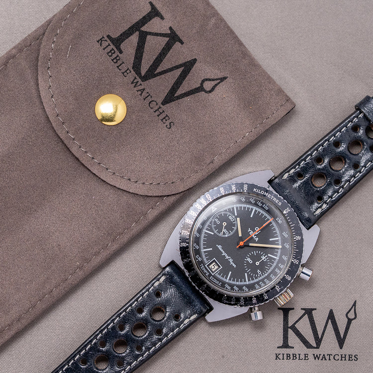 1970s YEMA Meangraf Super Chronograph Valjoux 7734 38.5mm