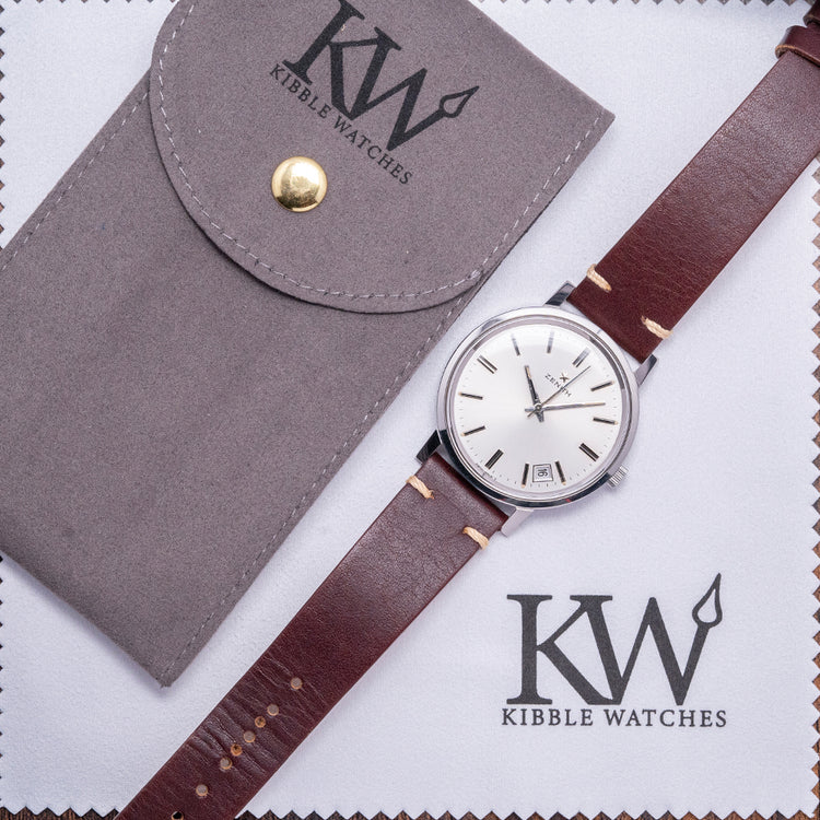 1960s Zenith Date Silver Dial Manual Cal. 2562C 36mm