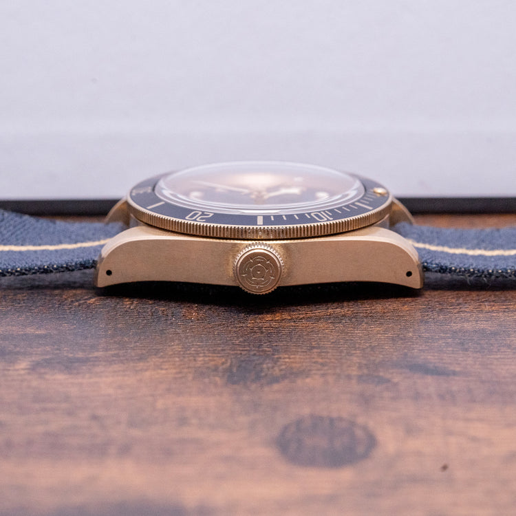 2018 Tudor Black Bay Bronze 43mm Bucherer Blue 79250BB