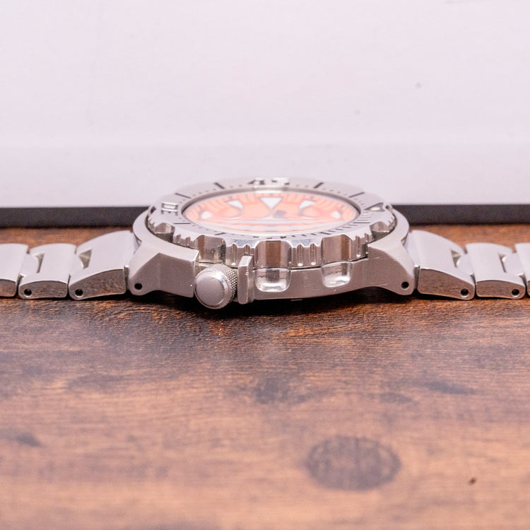 2014 Seiko Orange Monster 2nd Gen Auto SRP309 on Bracelet