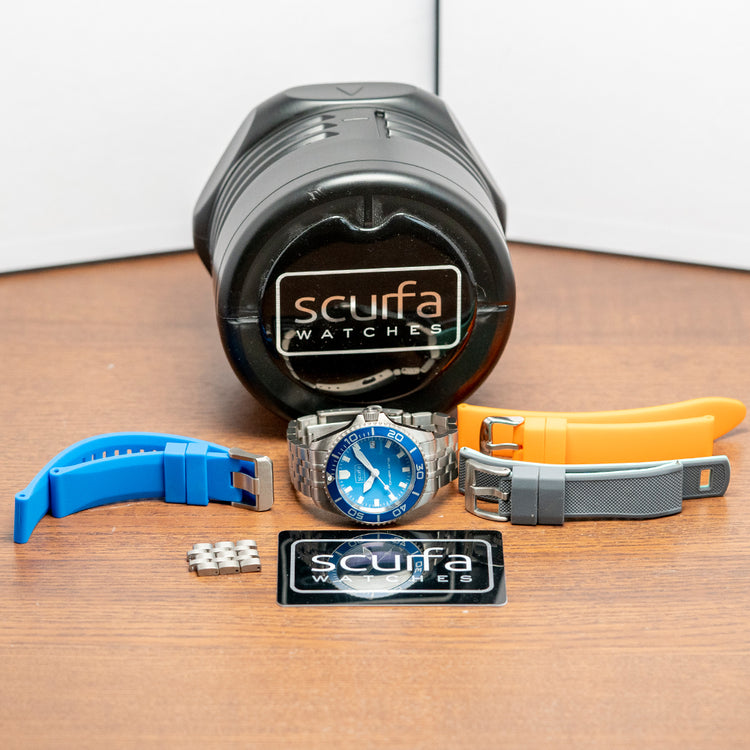 2022 Scurfa Diver One D1-500 Titanium Light Blue 40mm