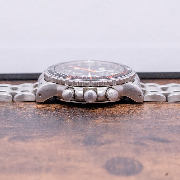 1990s Zenith El Primero Rainbow Flyback 40mm 02.0480.405