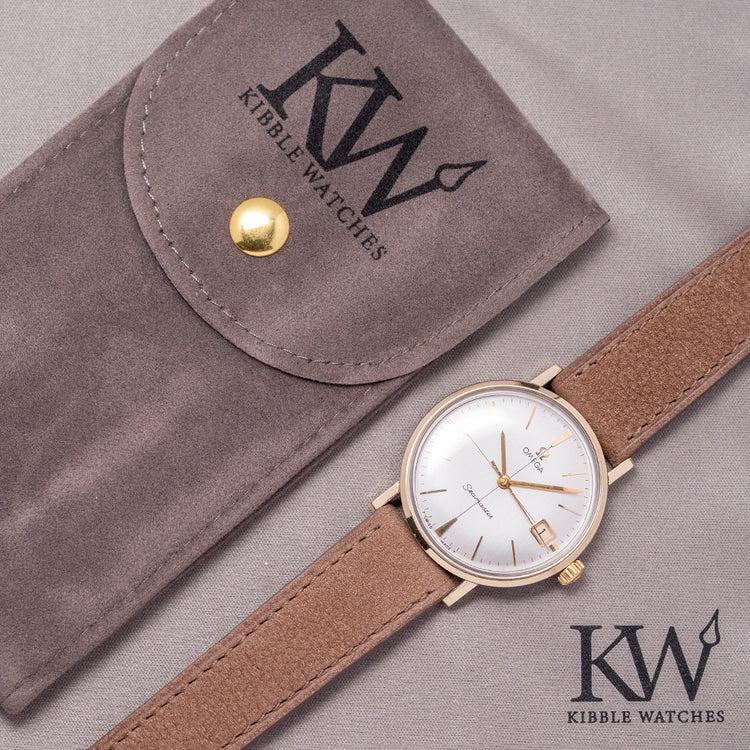 1962 Omega Seamaster Crosshair Gold Plated 34mm 14775