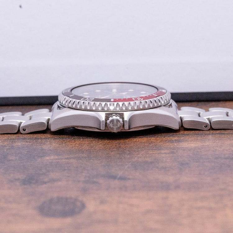 2022 Orient Kamasu Mako III Red/Brown Auto RA-AA0814R19B