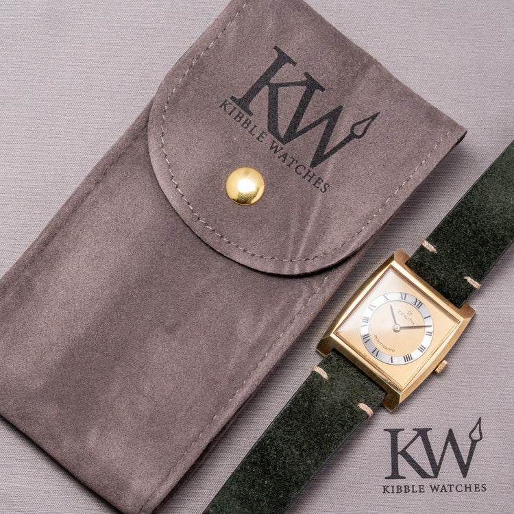 1960s Zenith Zenitissimo Gold Filled Square 27.5x33.5mm 4002 HU