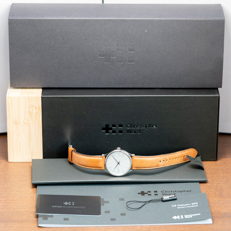 2020 Christopher Ward C5 Malvern 595 Manual 39mm